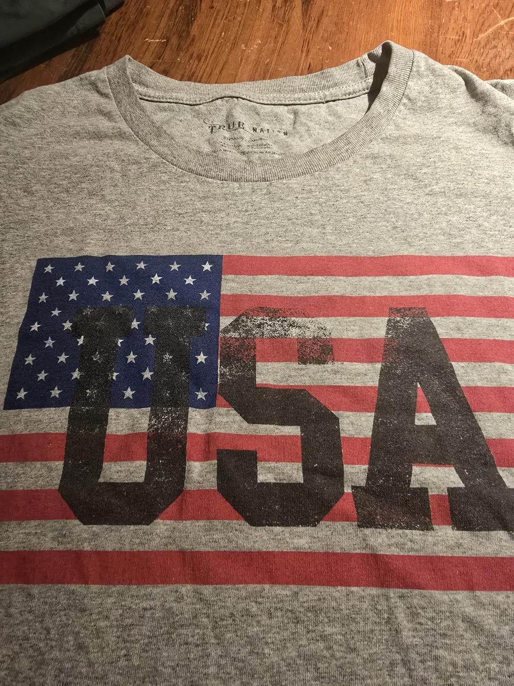 USA Flag Graphic AmeeicaT-Shirt